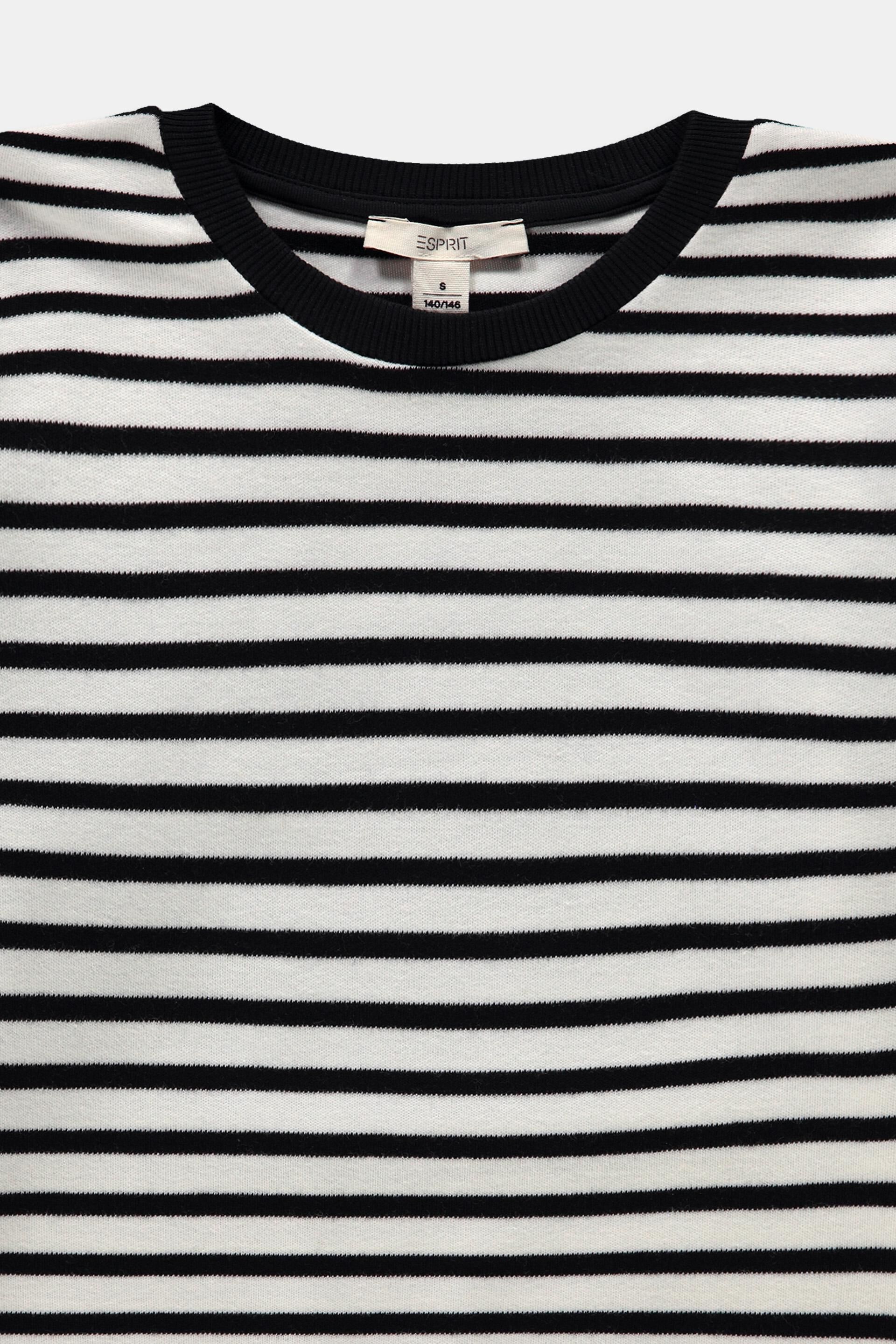 T-shirt rayé à manches longues