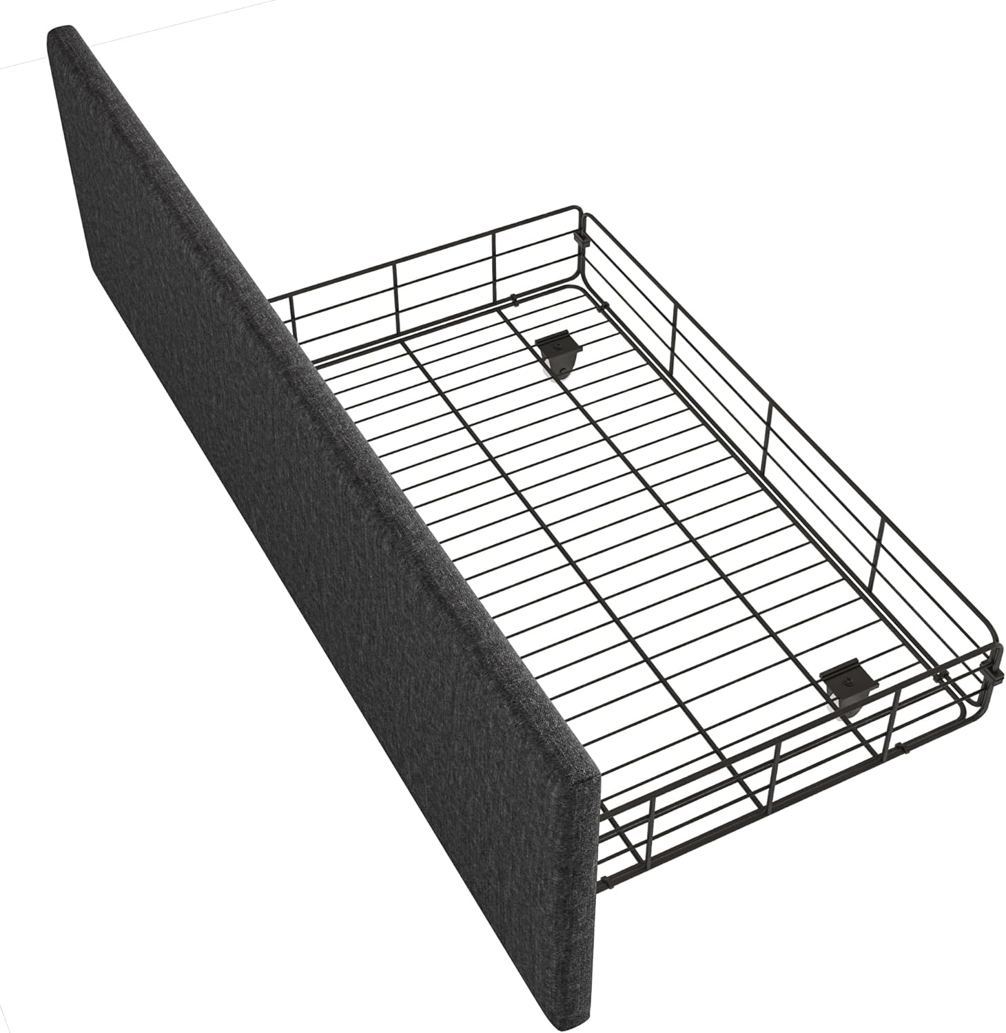 Doppelbett 160x200 cm, Polsterbett mit USB Ladefunktion und LED-Kopfteil, Bett mit 4 Schubladen, Verstellbar Kopfteil, Stauraumbetten, Funktionsbett, Leinenstoff, Ohne Matratze, Dunkelgrau