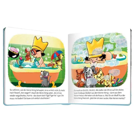 Trötsch Der kleine König Geschichtenbuch Badespaß