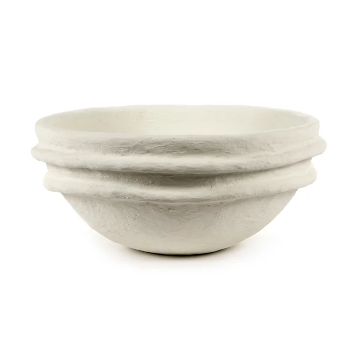 Serax - Earth Schüssel, Ø 51 x H 24 cm, weiss