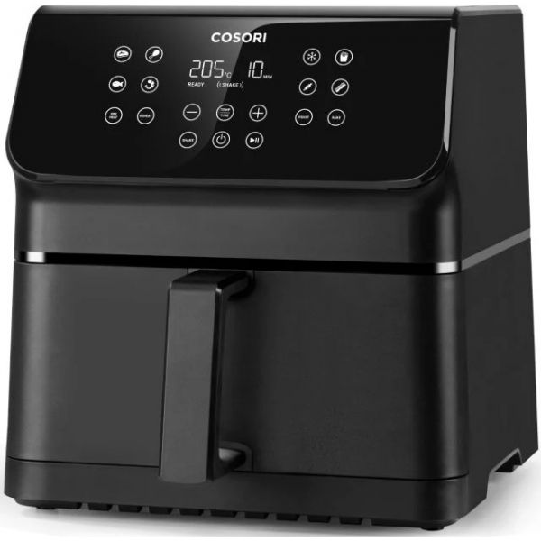 Fritadeira Cosori AirFryer Premium II Chef Edition 6.2L   Pack 50 Papéis Protetores