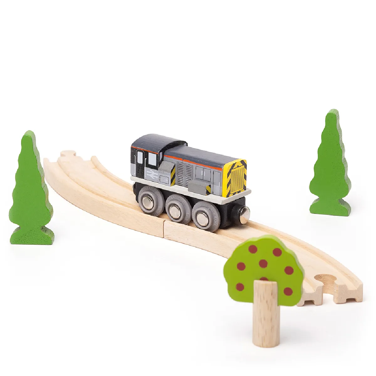Bigjigs Rail Train de Manœuvre Diesel Classe 8
