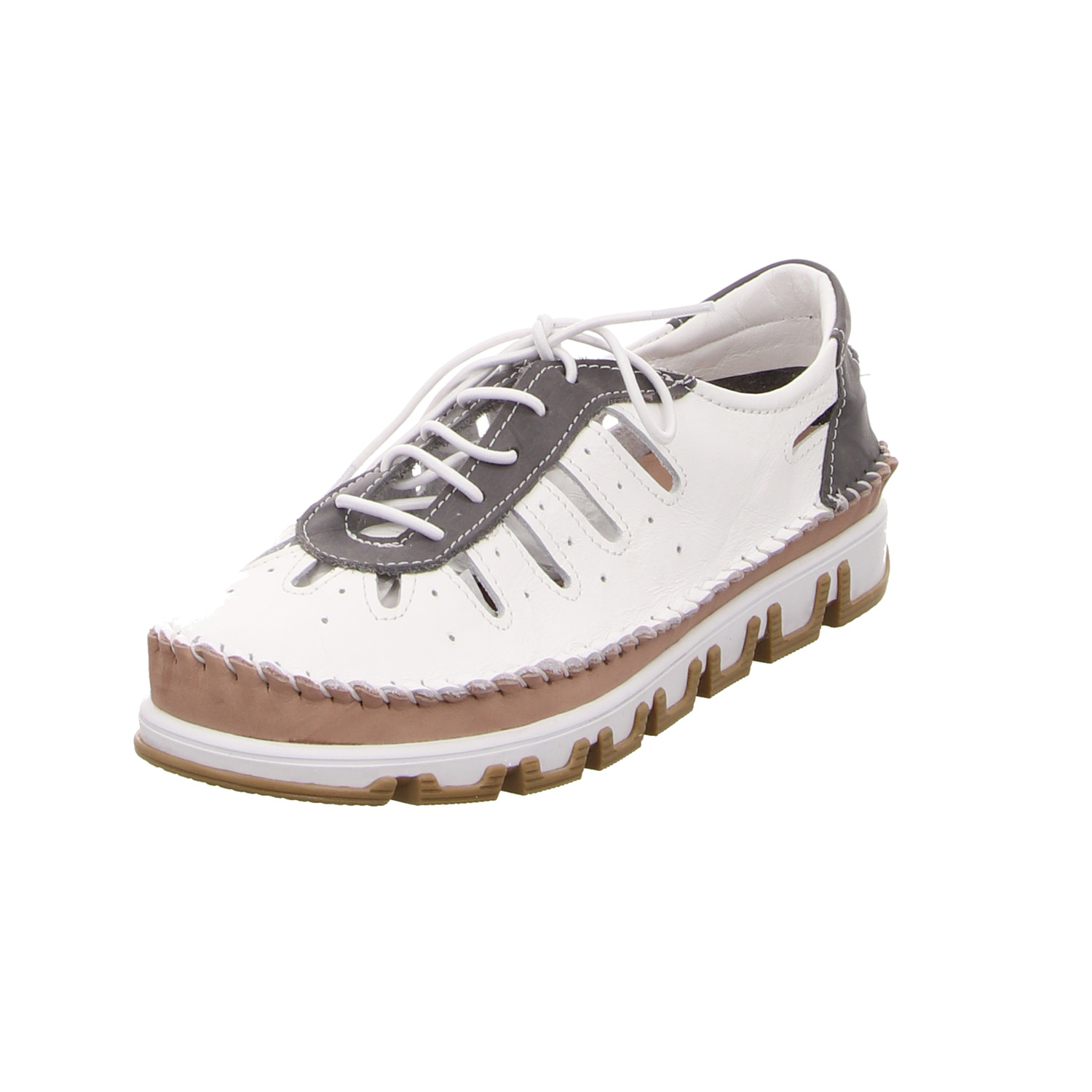 Gemini Schnürhalbschuh weiss/weiss kombi