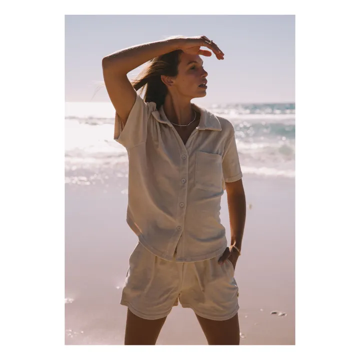 Araminta James Ensemble Chemise Terry | Beige