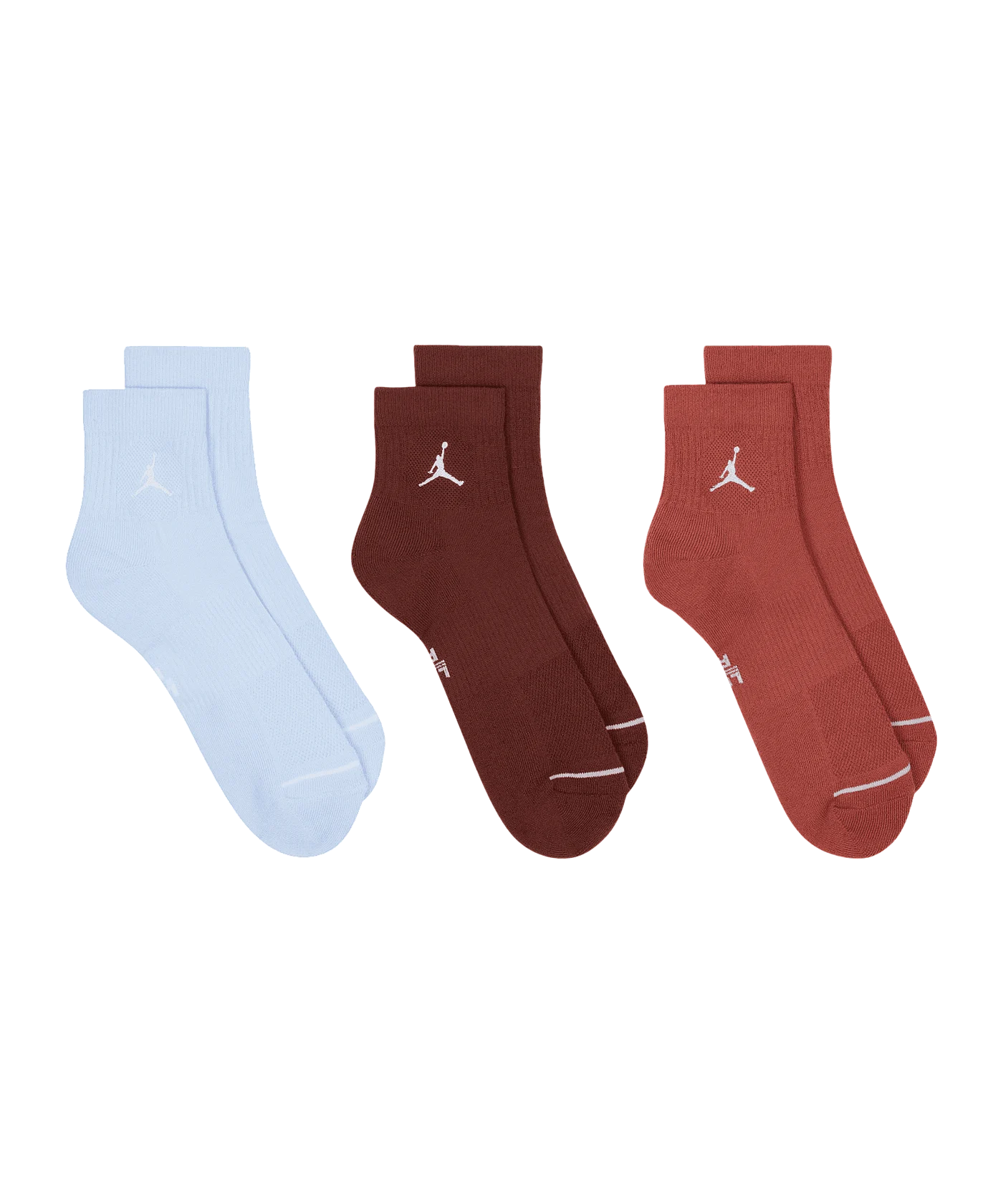 Jordan Everyday Crew 3er Pack Socken Schwarz F901