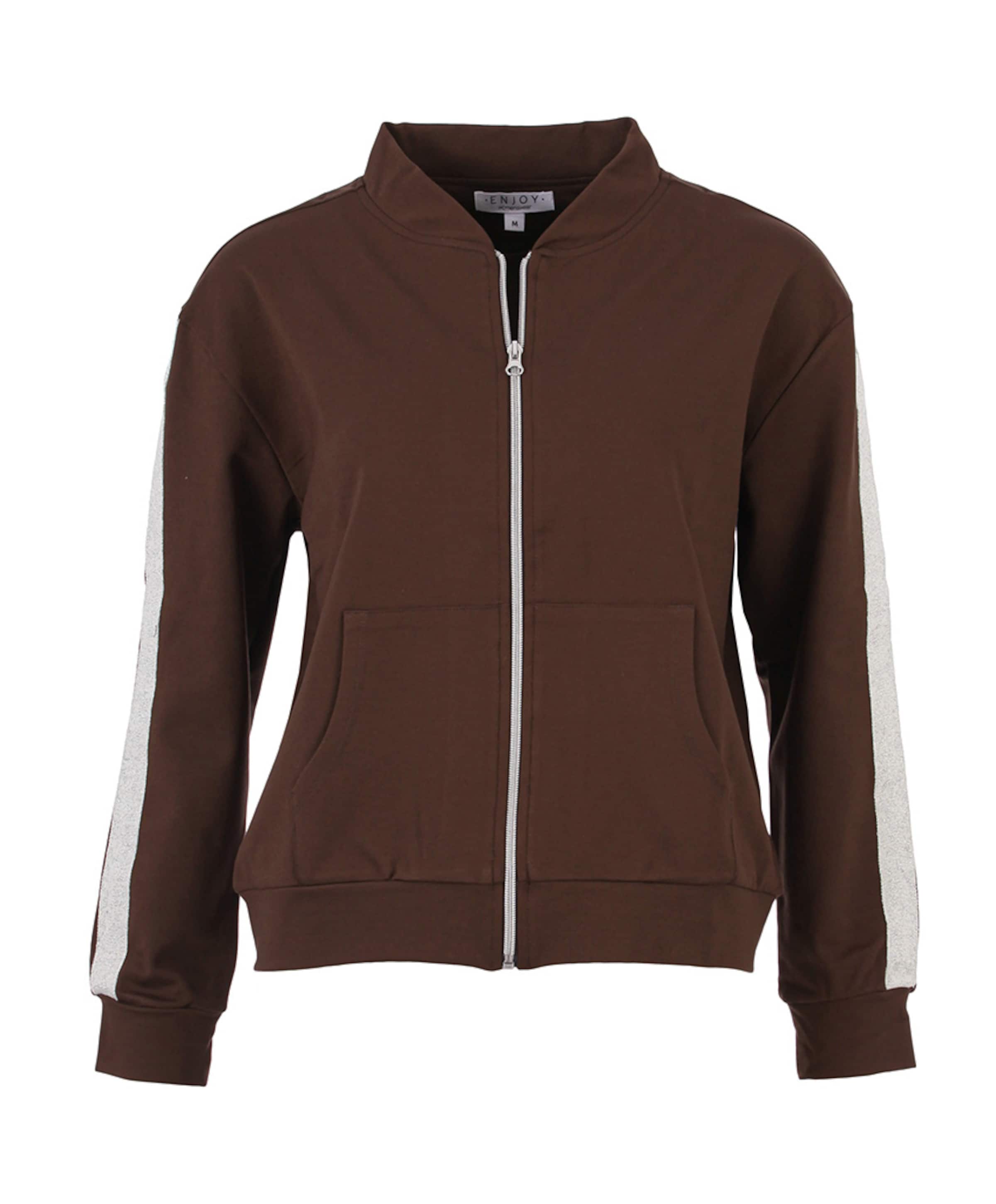 Enjoy Dames jas bruin