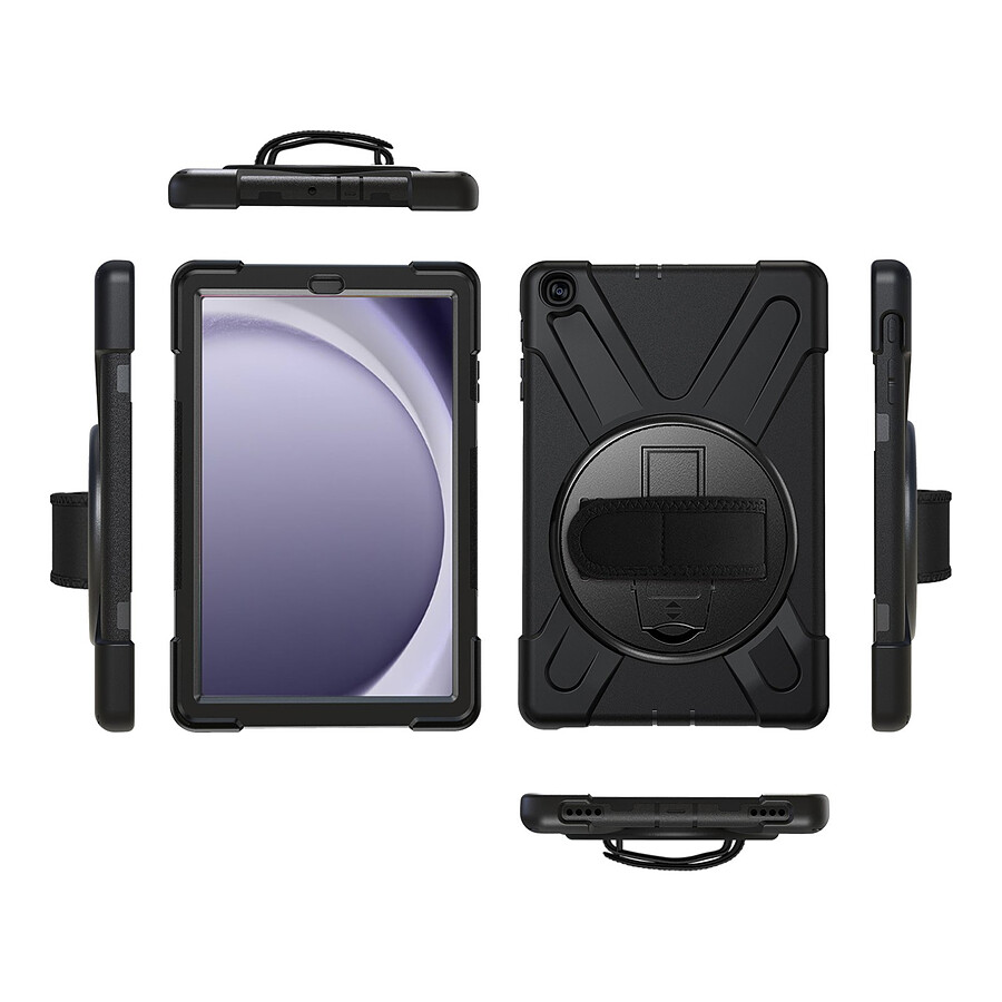 Akashi Coque renforcée (noir) - Samsung Galaxy Tab A9 8.7