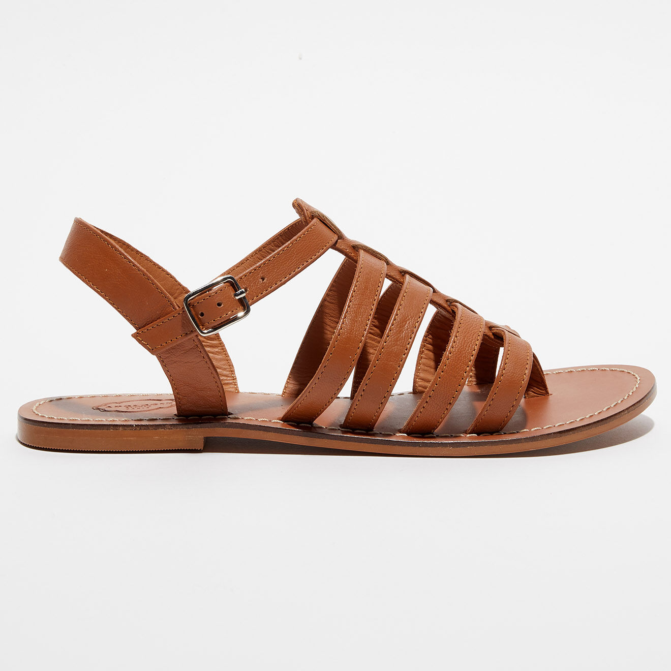 Apologie Studio Sandales en Cuir Sophie camel