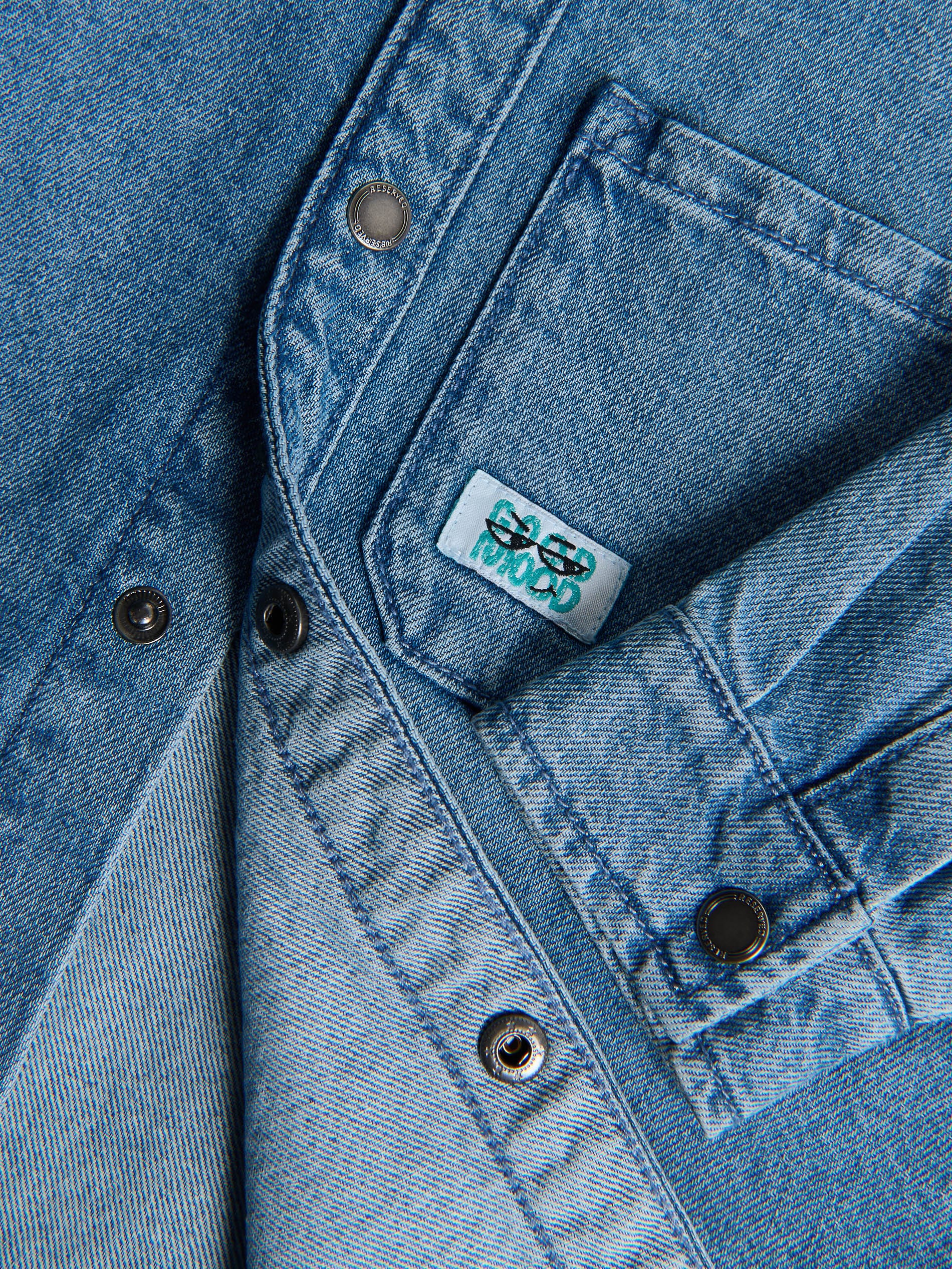 Oversized-Jeansshirt