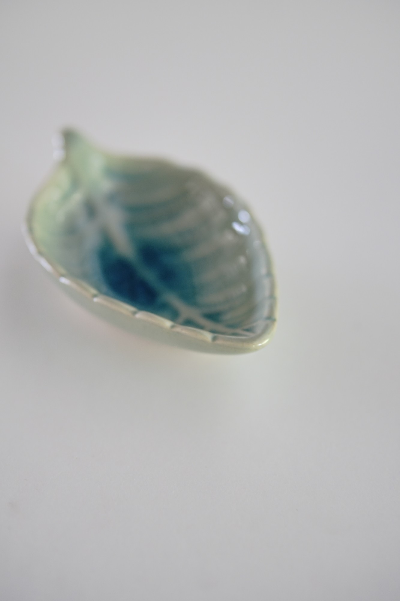 Ablage kleines Blatt, blau zu 2,80