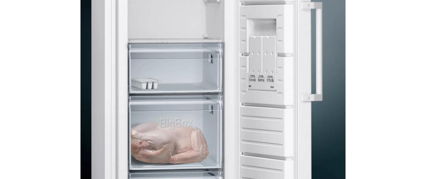 Gefrierschrank GS33NVWEP Rechts<br>Freistehender Gefrierschrank
