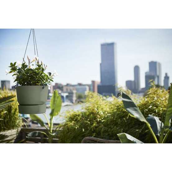 Pot : suspension Greenville, 24cm, leaf green