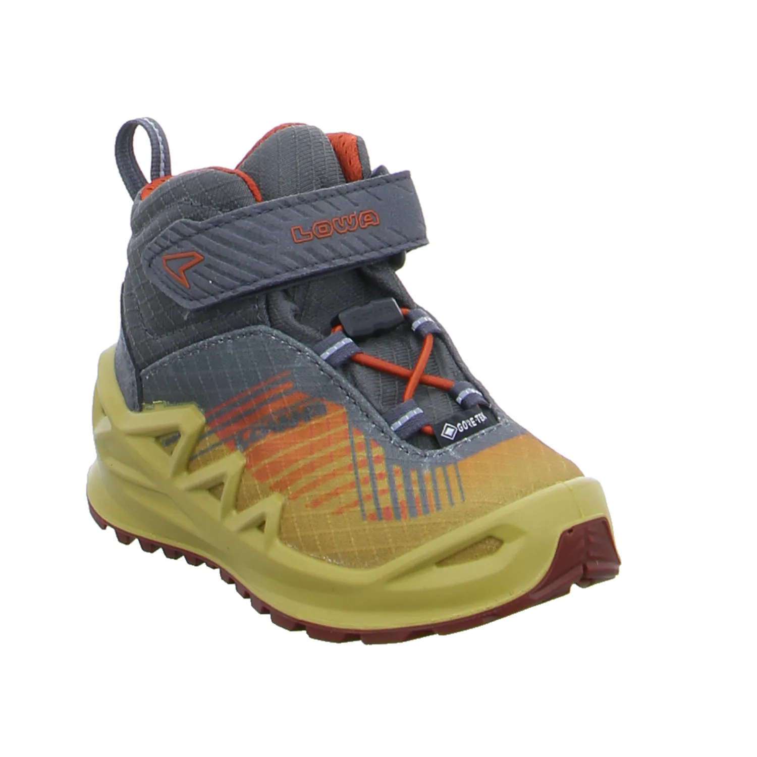 LOWA Kinder-Wanderschuhe Khaki Synthetik