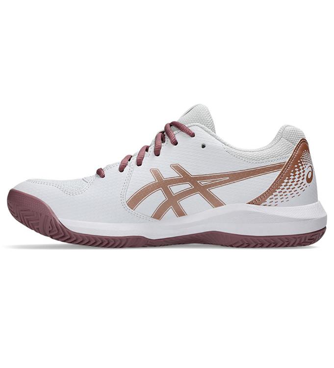 ASICS GEL-DEDICATE 8 PADEL 1042A241 WHITE-DARK-UBE