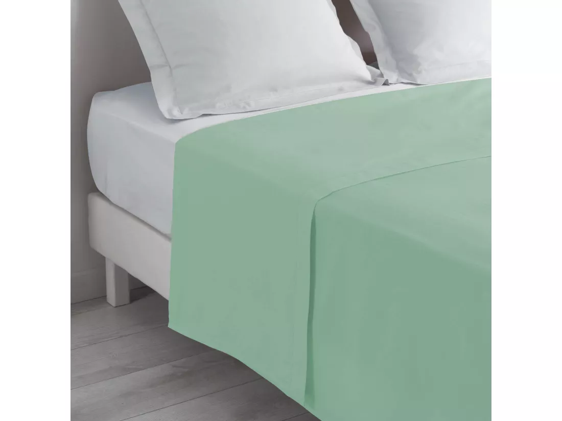Drap Plat en Coton 