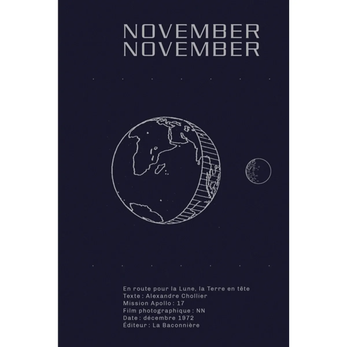 November November : en route pour la Lune, la Terre en tête