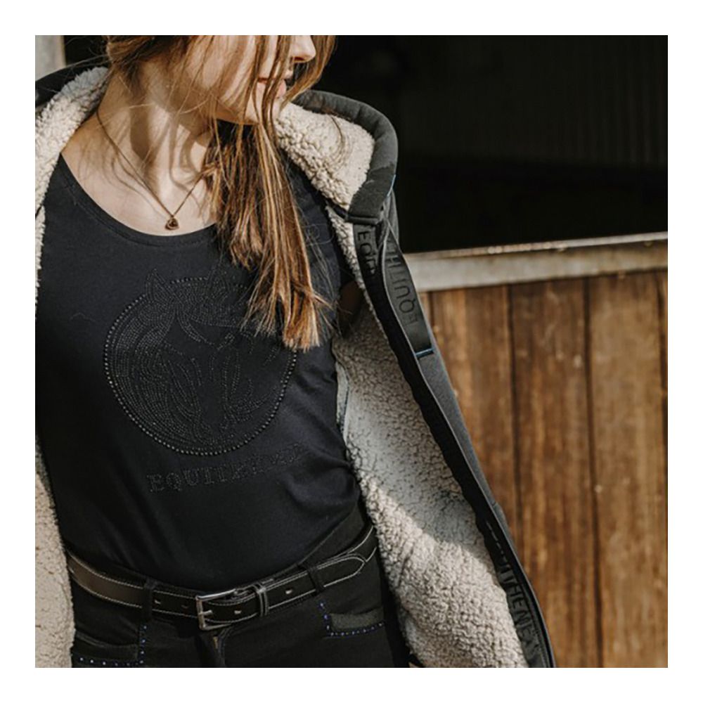 Equitheme PALERME - Sweat Femme noir