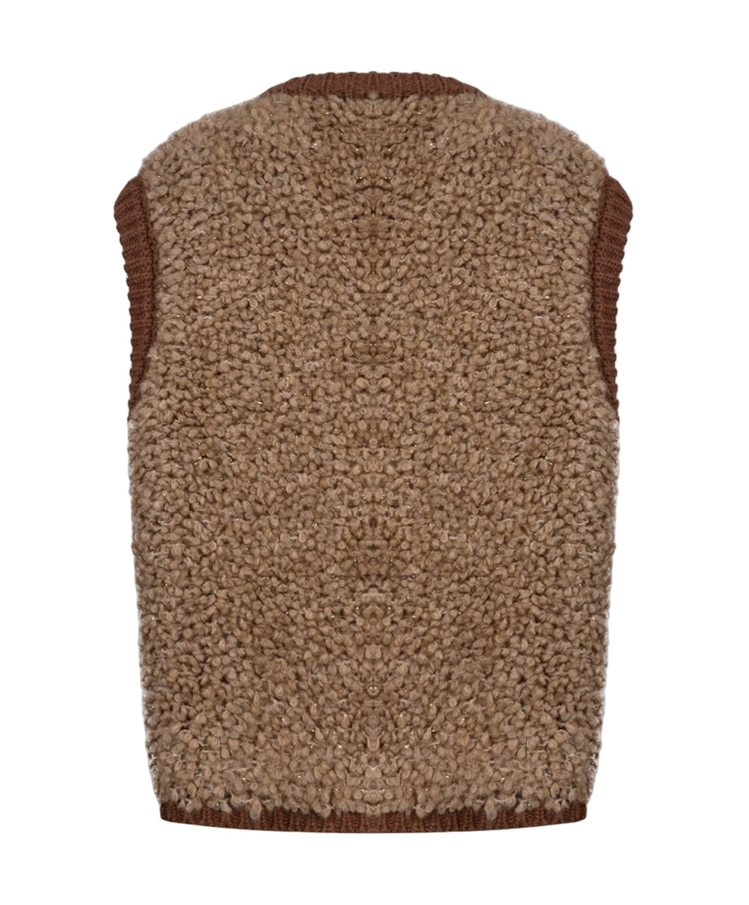 Nukus Dames gilet beige