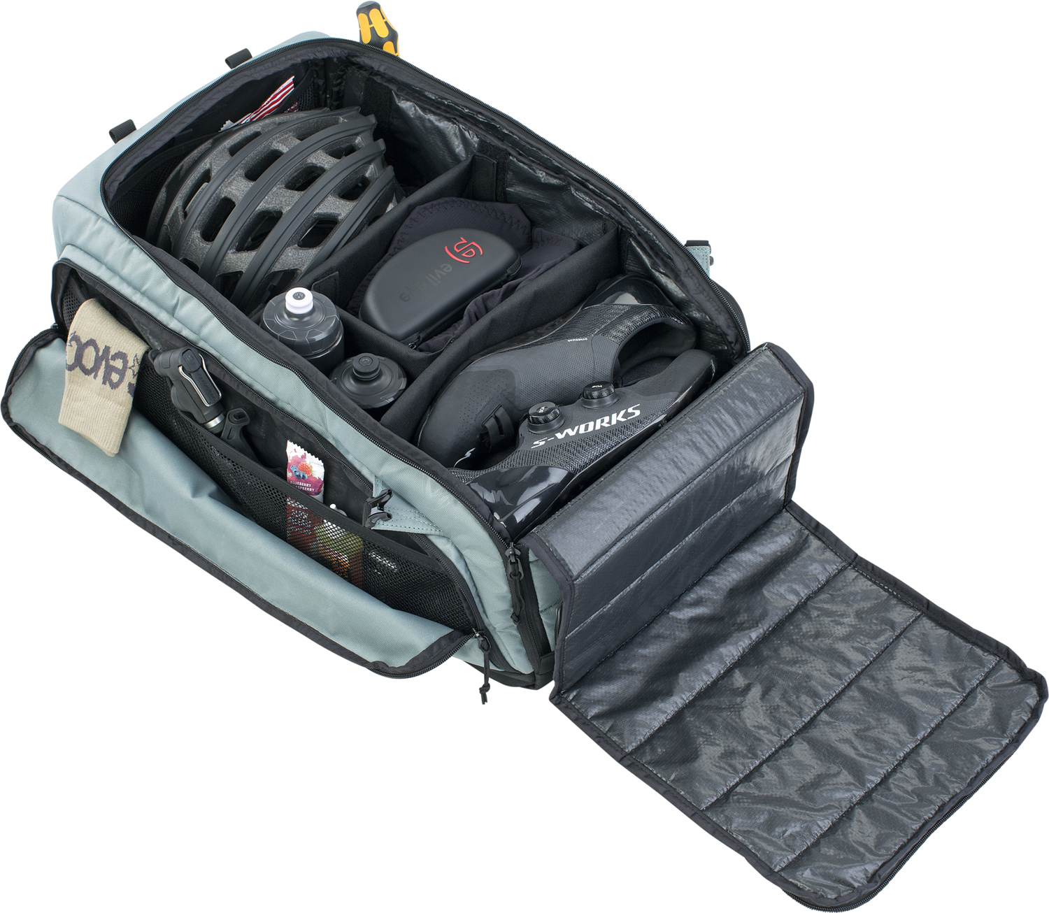 EVOC Gear Bag Rygsæk 55 L Stål