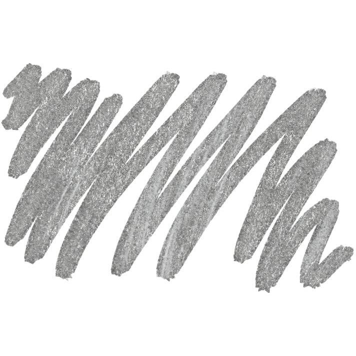 DARWI Marqueur Peinture Textile Opaque Pointe Conique Fine 2mm - Argent