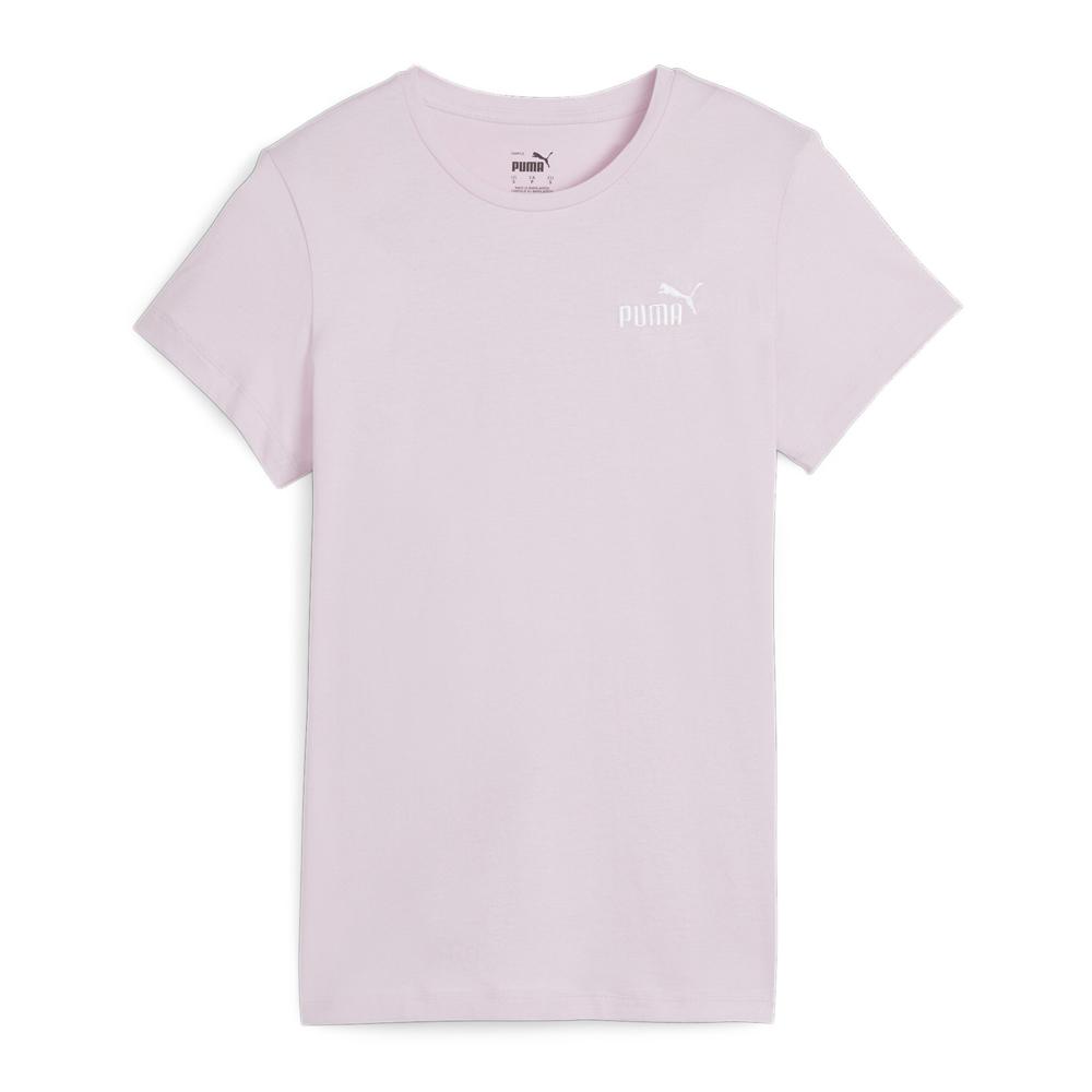 Puma T-shirt Mauve Femme Puma Ess+ Embroid