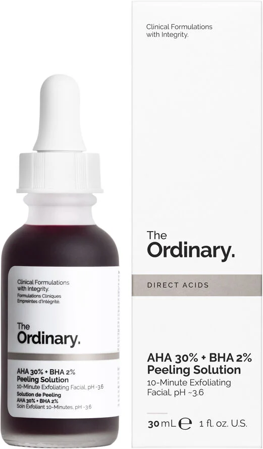 The Ordinary AHA 30%   BHA 2% Peeling Solution