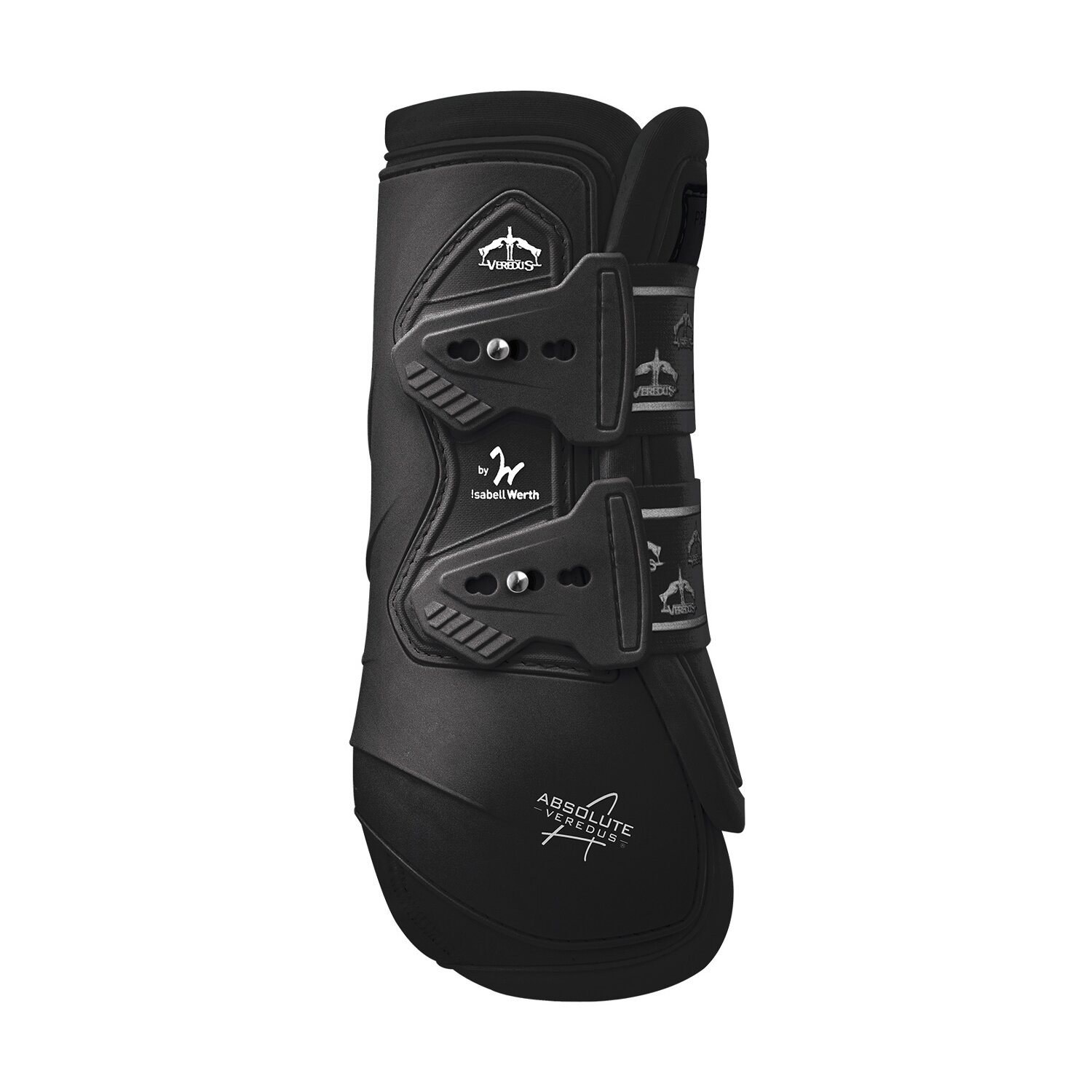 VEREDUS Dressurgamaschen Absolute Elastic, für die Vorderbeine  - black