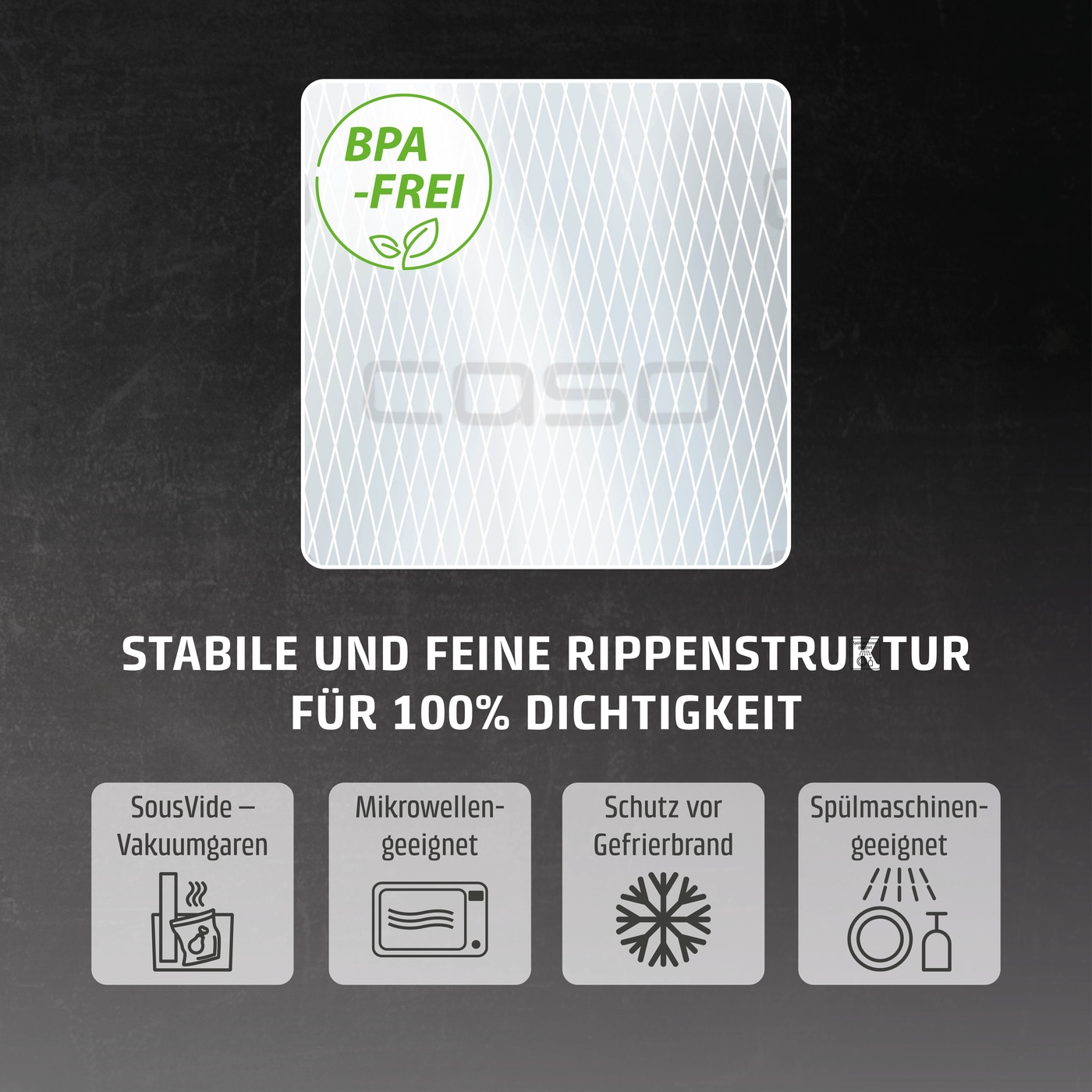 Profi-Folienset 3, 50 Folienbeutel, 5 Folienrollen, 150 µm