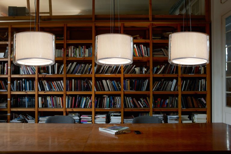 Marset Mercer hanglamp Ø44 parelwit