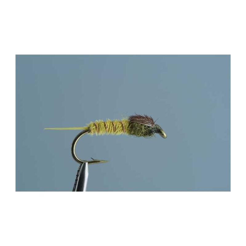 Mouche Tof Nymphe Pheasant Tail - Olive Clair