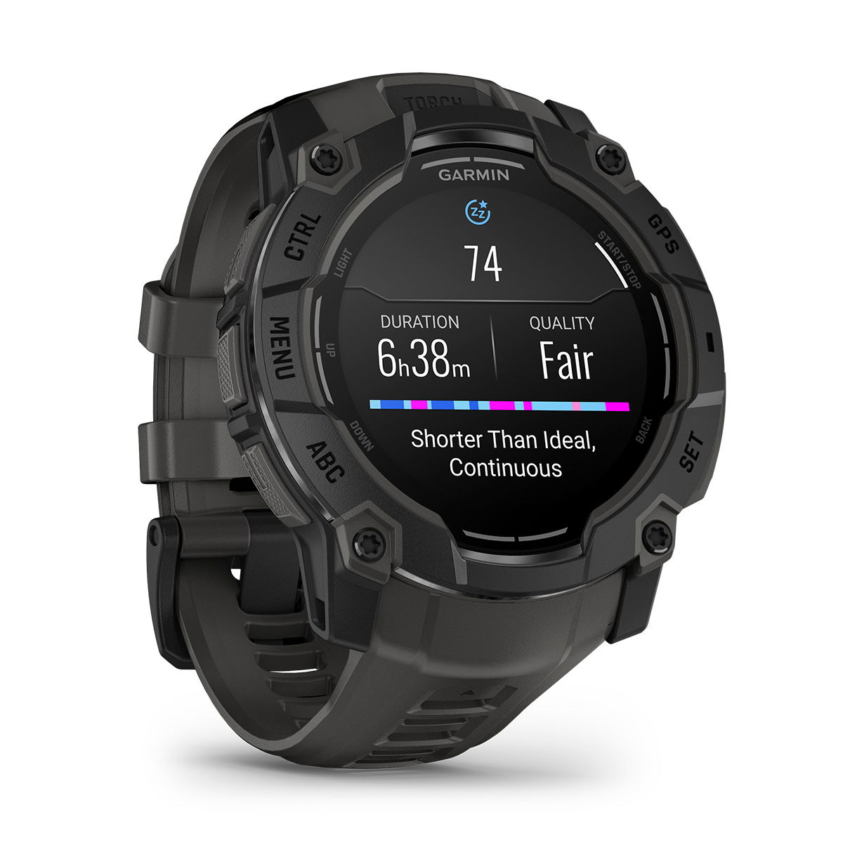 Garmin Instinct 3 AMOLED, 50mm (Black)