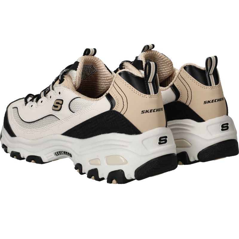 Skechers D Lites Retro Rewind Sneakers Beige Dames