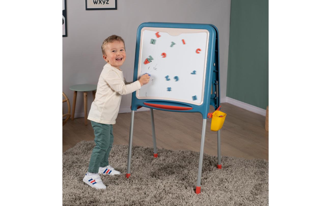 Smoby dubbelzijdig metalen bord met accessoires