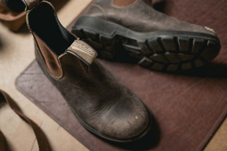 Blundstone BL 500 ORIGINALS CHELSEA BOOT Stout brown