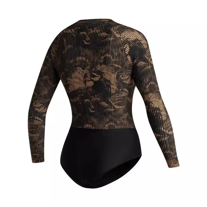 Combi lycra femme MYSTIC Jayde L/S One Piece Slate Brown