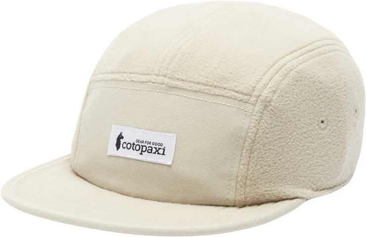 COTOPAXI Cotopaxi Fleece 5-Panel Cap Oatmeal Hvid
