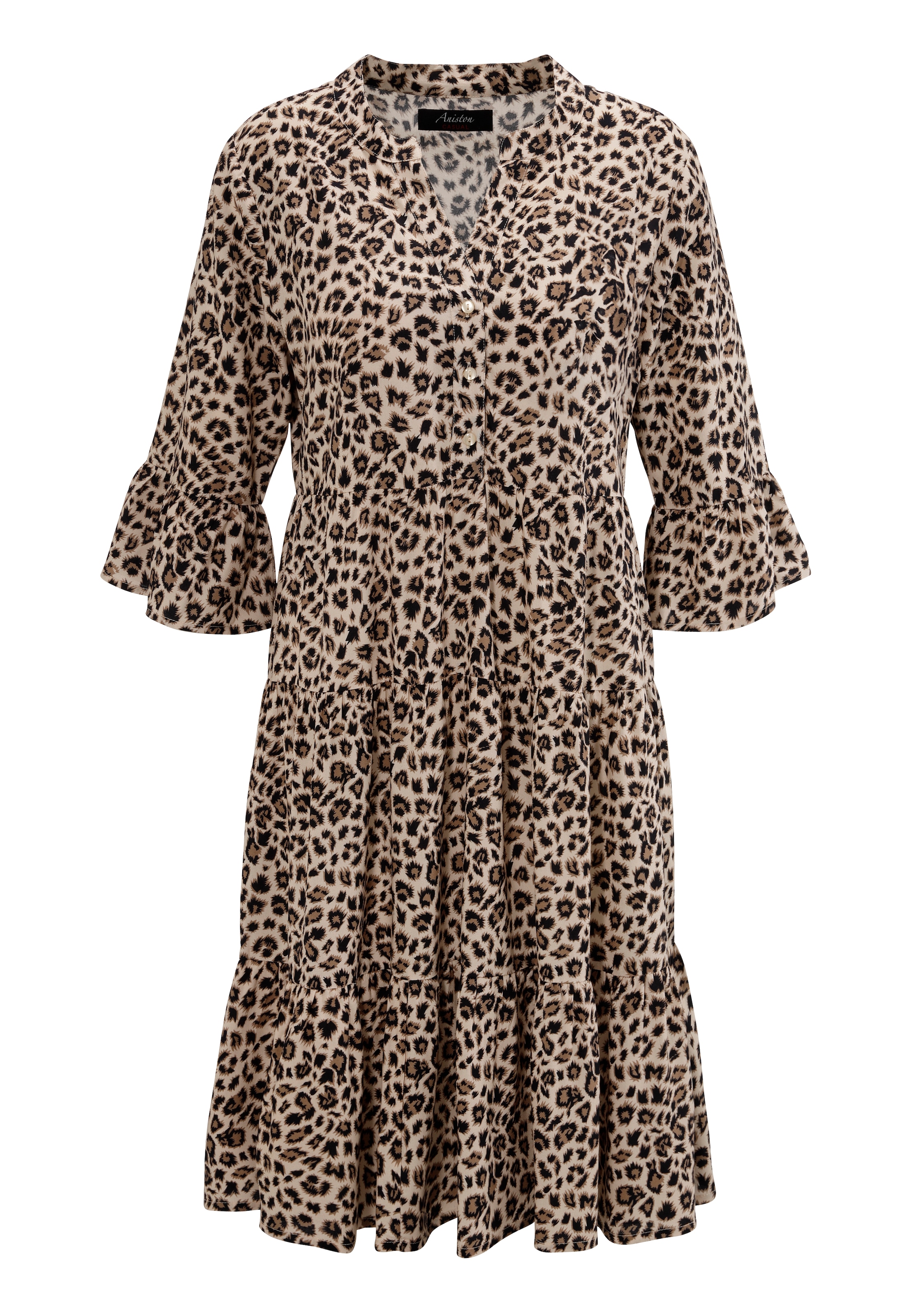 Aniston CASUAL Tunikakleid mit extravagantem Animal-Print