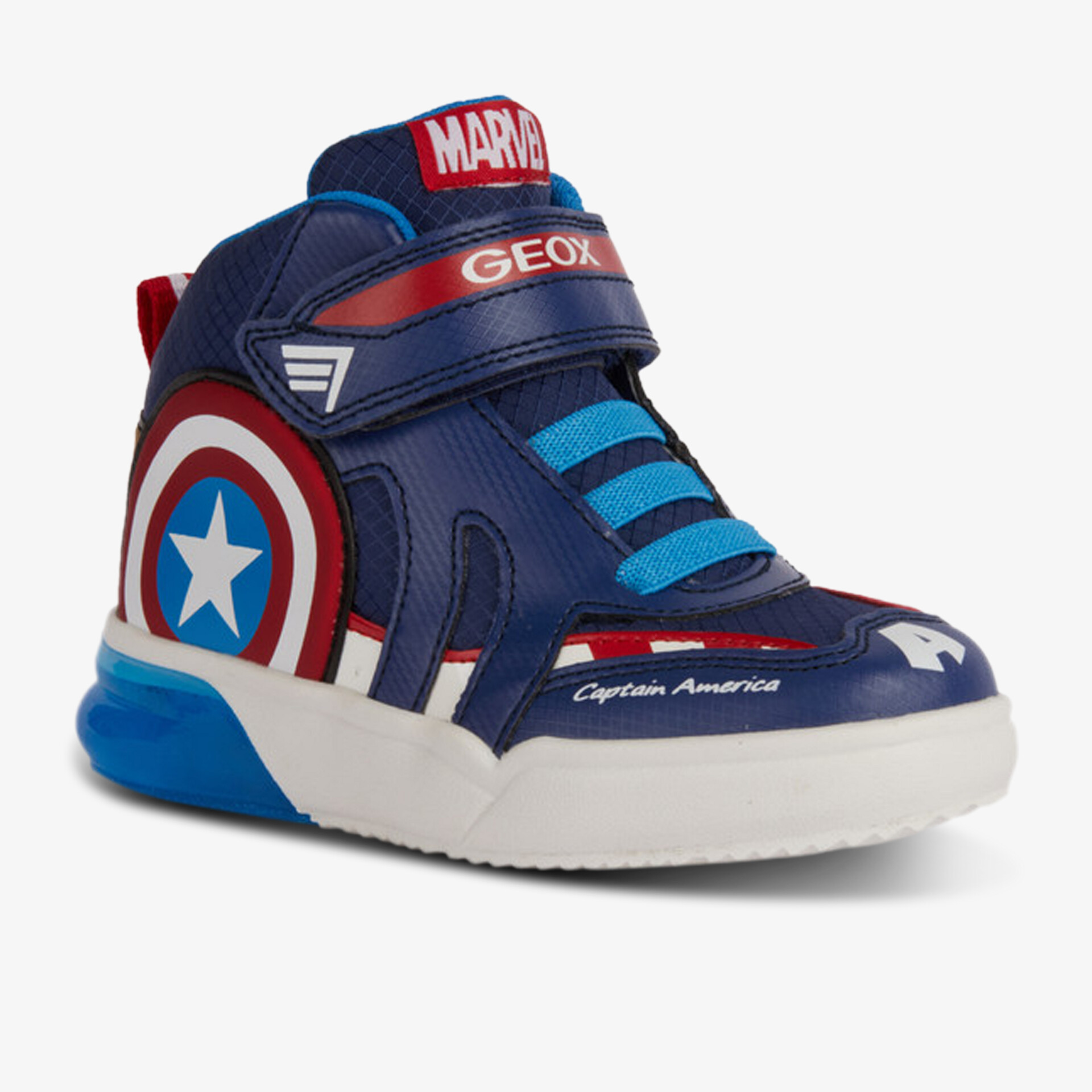 GEOX J GRAYJAY BOY C Sneaker High blau