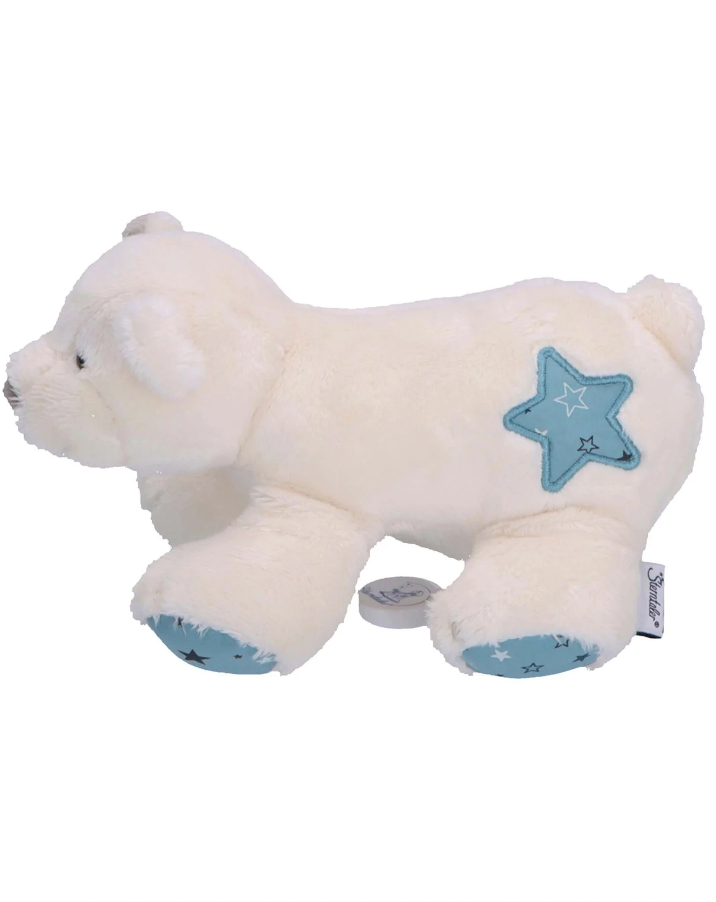 Spieluhr ELIA EISBÄR (21cm) in elfenbein