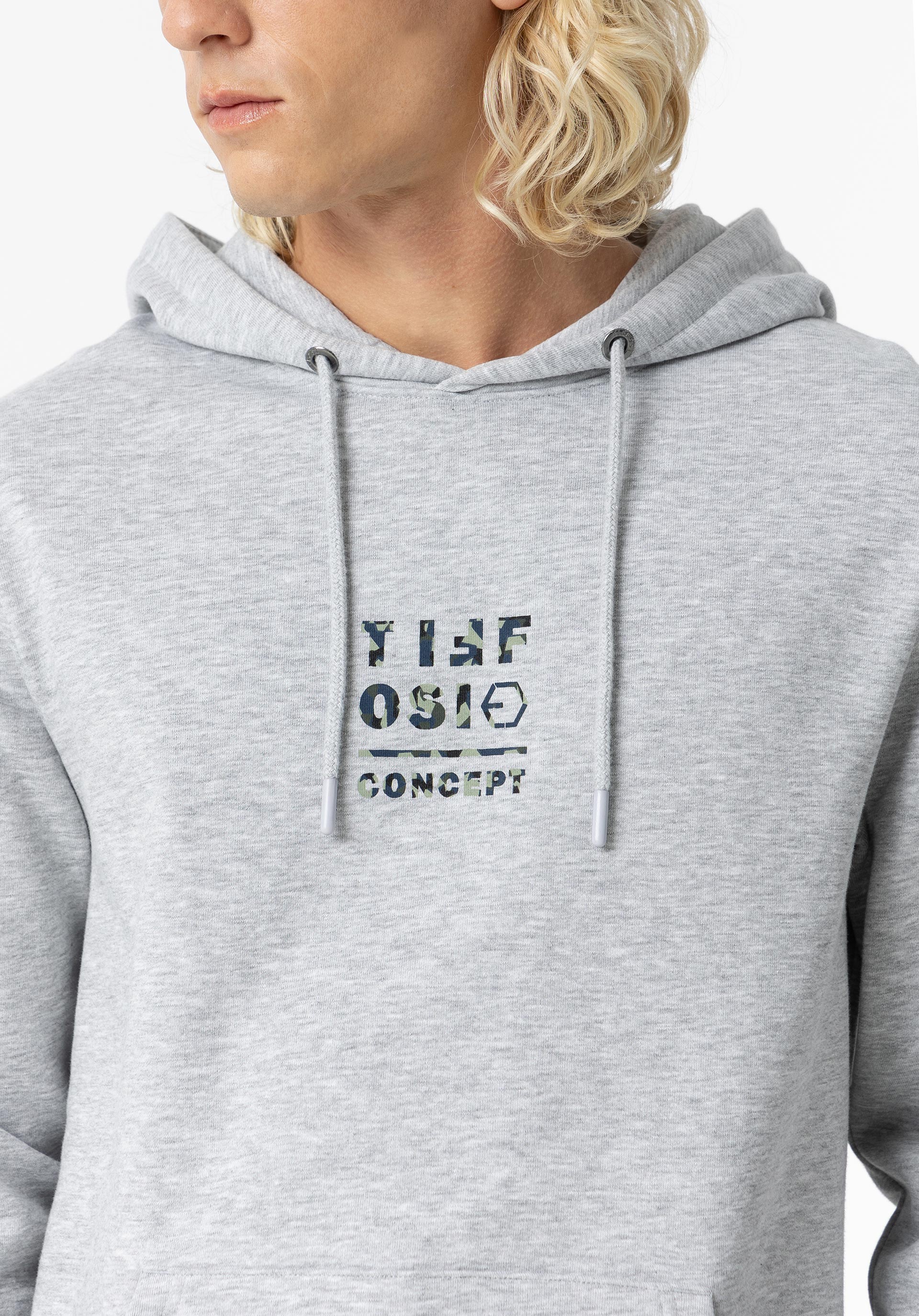 Hoodie com Estampado Frontal