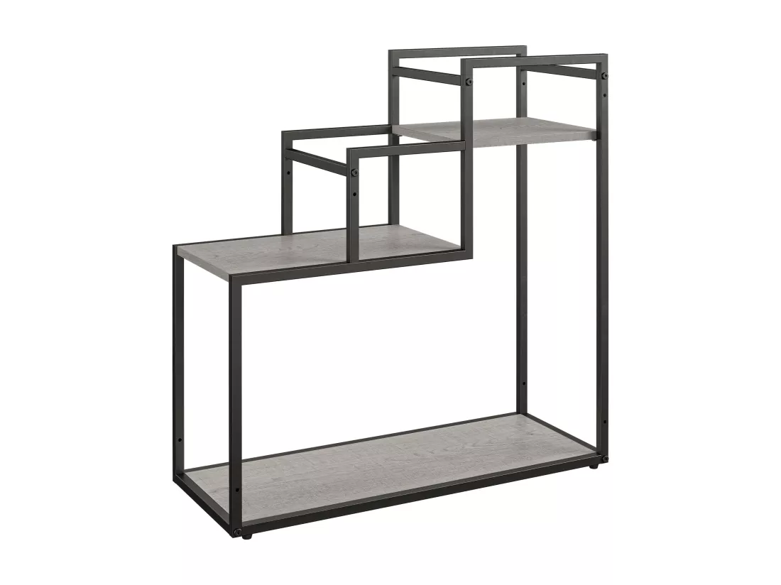 Weston | Support de plantes en aspect bois naturel
