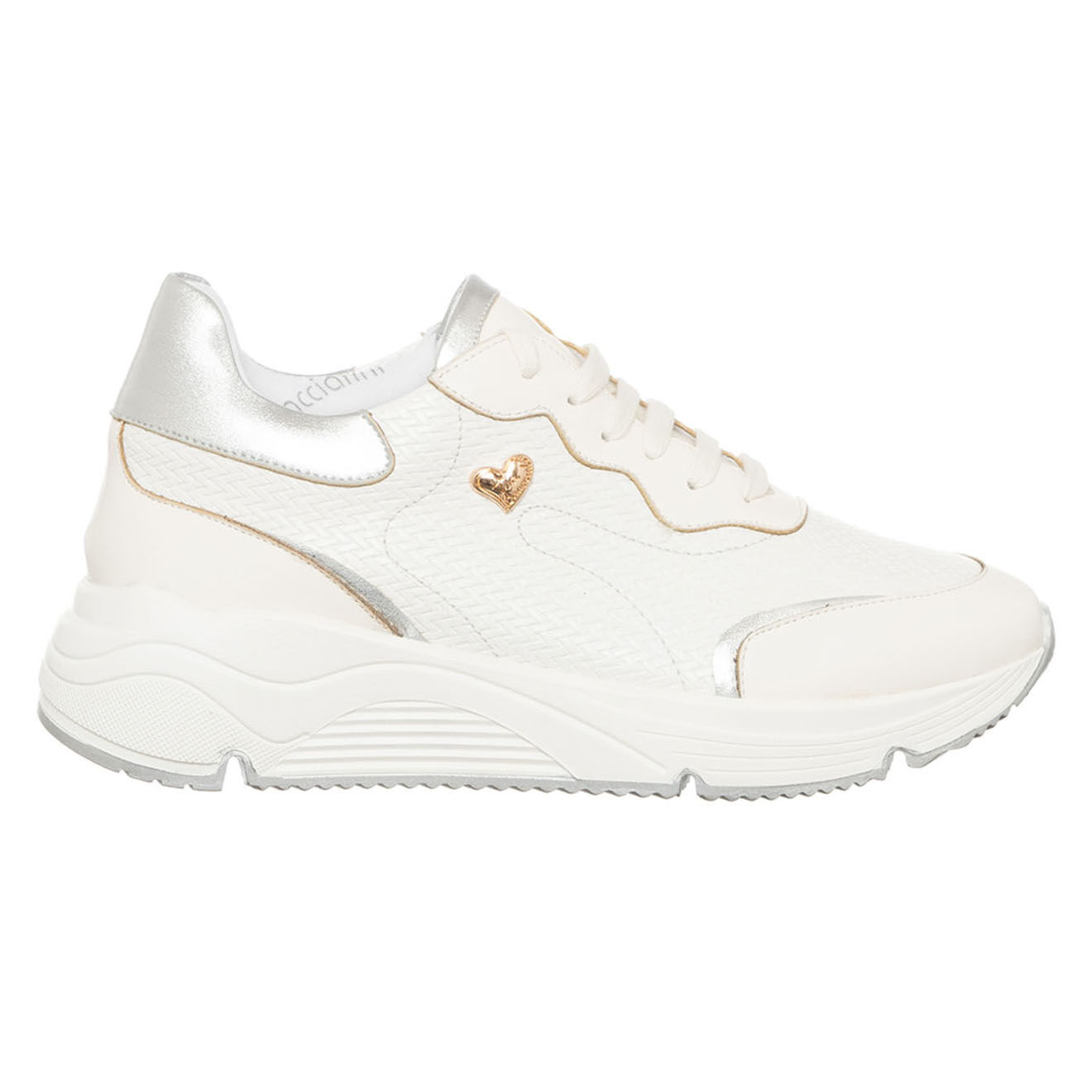 Tua By Braccialini Sneakers en Cuir Elias blanches