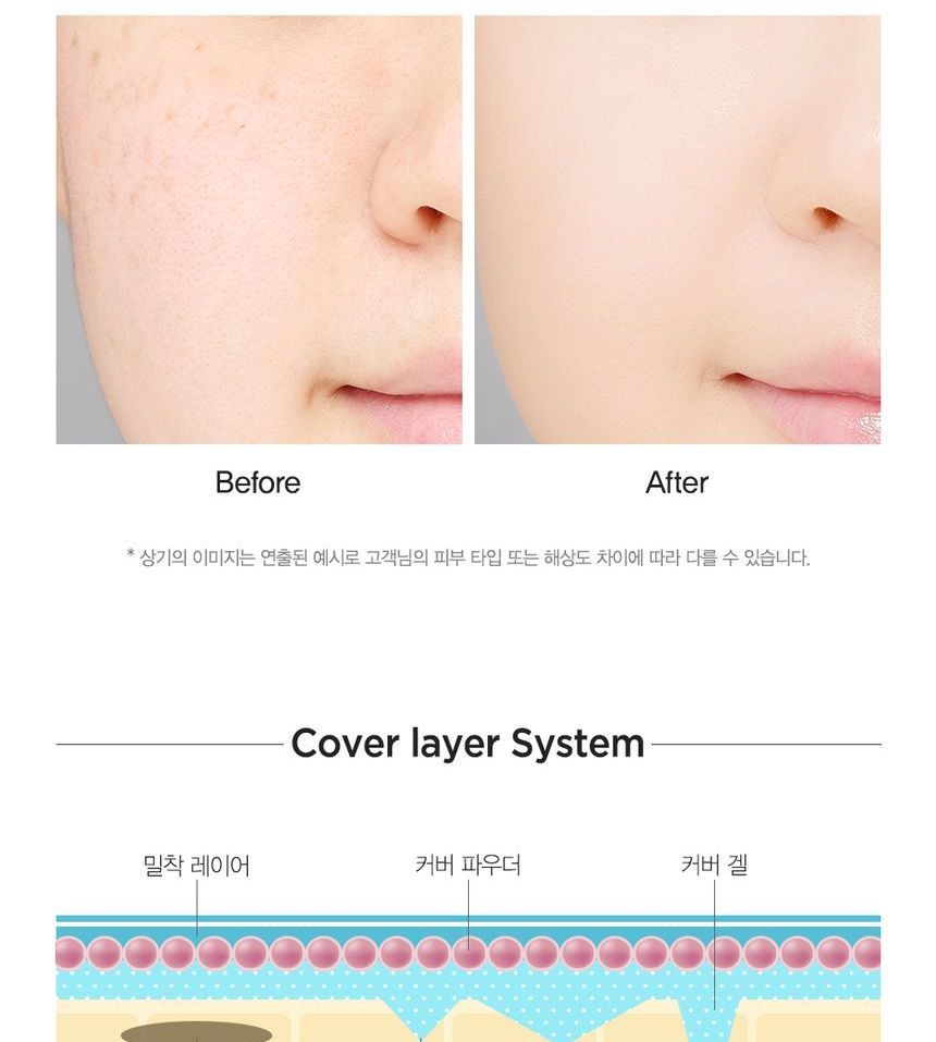 The Saem - Studio Glow Foundation MINI - 4 kleuren