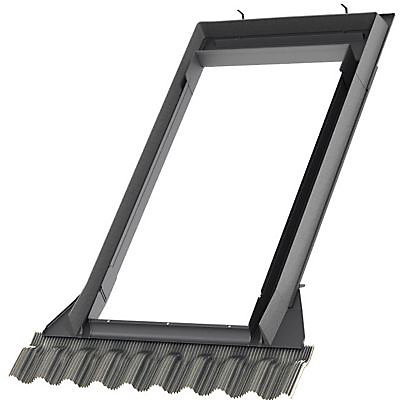 Raccord de remplacement fenêtre de toit sur tuiles Velux EW SK06 6000 gris