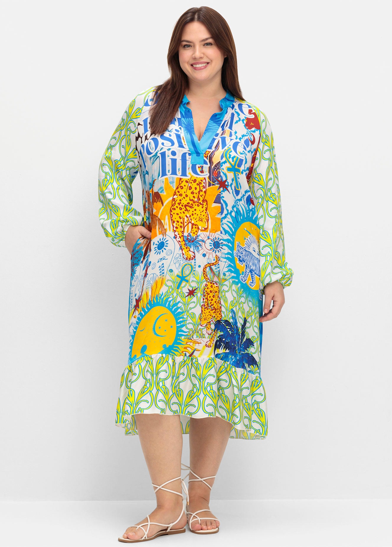 Druckkleid »Midikleid«