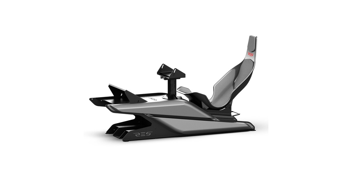 Res-TechX1 Cockpit racing simulator  (Zwart/grijs)