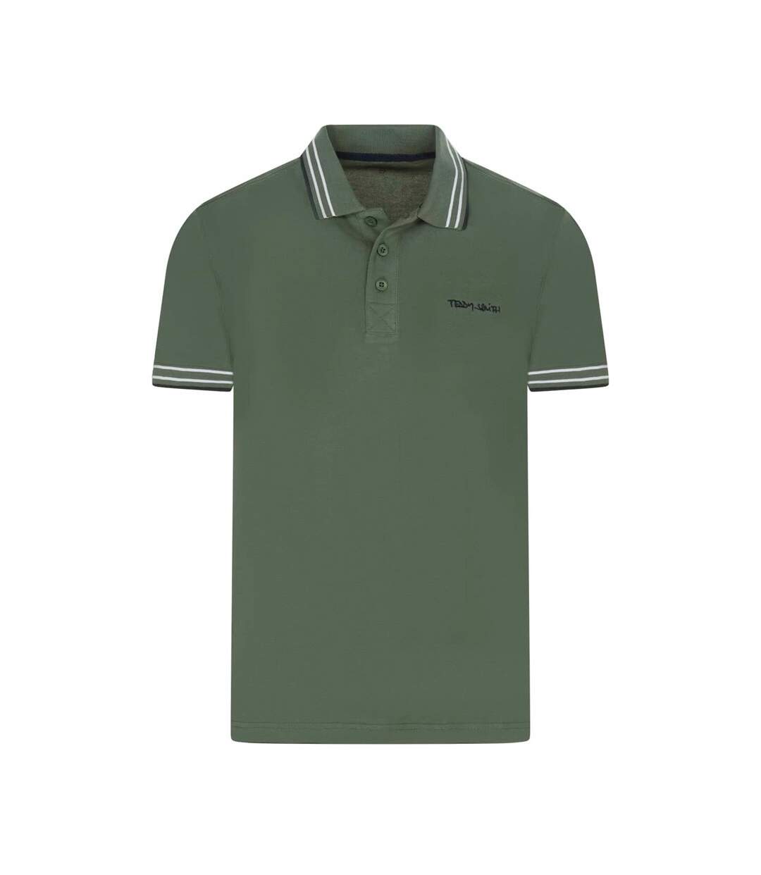 Polo Kaki Homme Teddy Smith Pasian