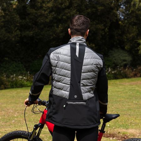 REFLECT 360 PLATIUM Herren-Loftjacke  reflectiveblack  L
