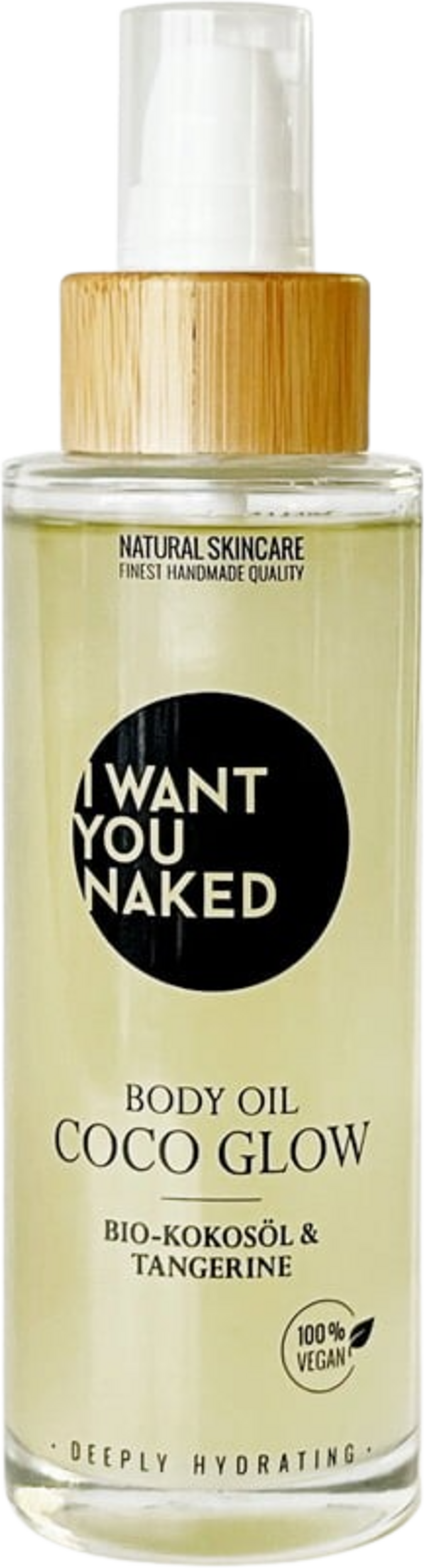 I WANT YOU NAKED  Coco Glow Body Oil, 100 ml