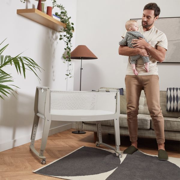 SnuzPod Studio Co-sleeper - London Navy